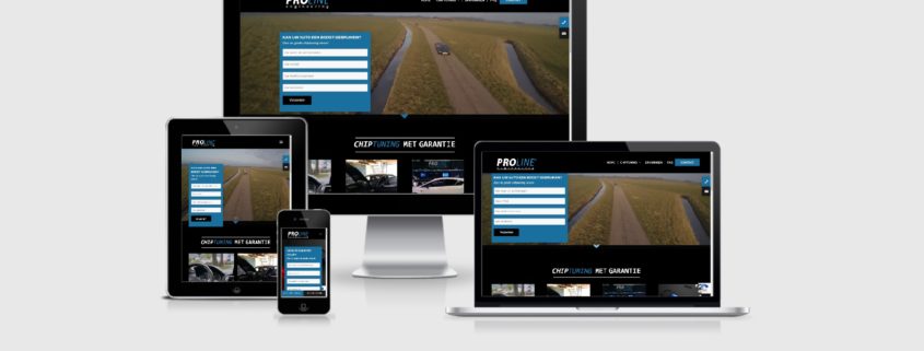 Website laten maken voor Proline